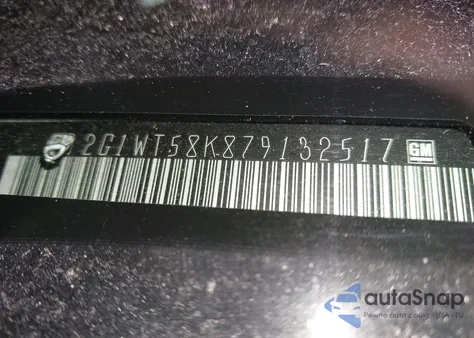 2007 Chevrolet Impala Lt из США, поврежденный, VIN 2G1WT58K879132517